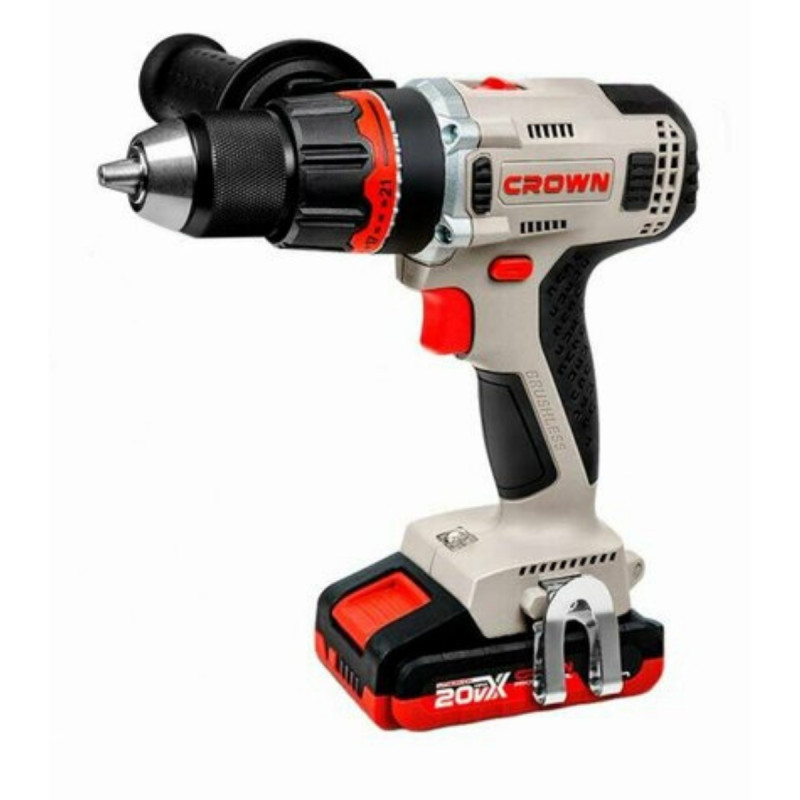Crown Akülü Darbeli Vidalama 20V-2Ah - CT21093HM...