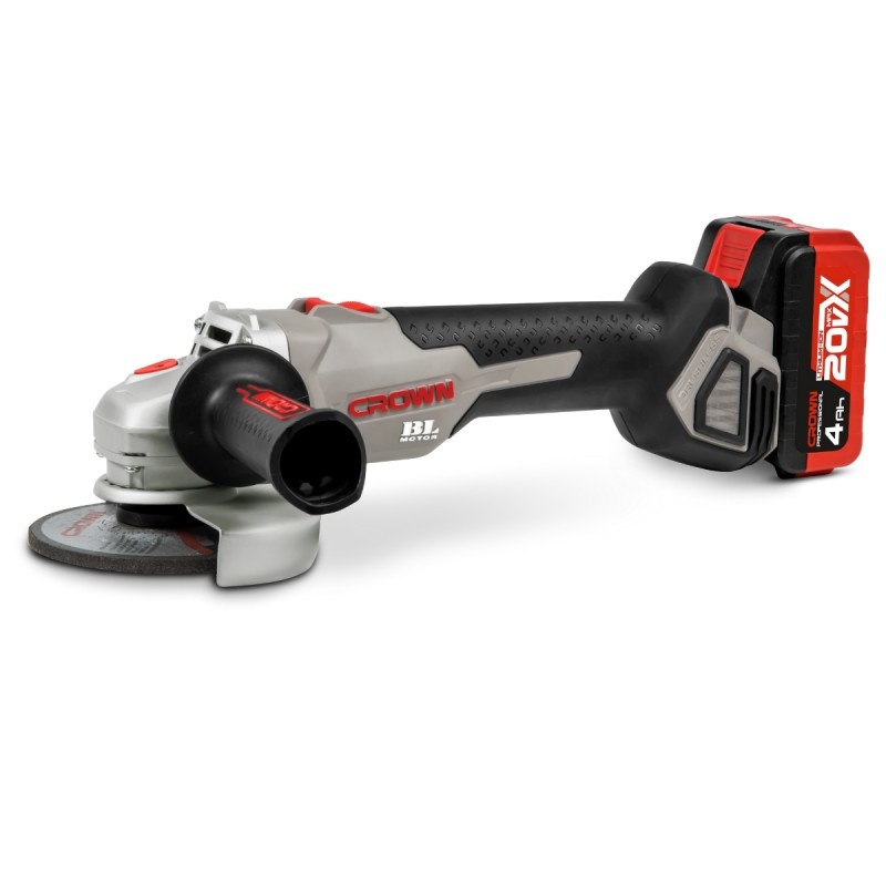 Crown Akülü Avuç Taşlama 20V-4Ah 115mm CT23001...