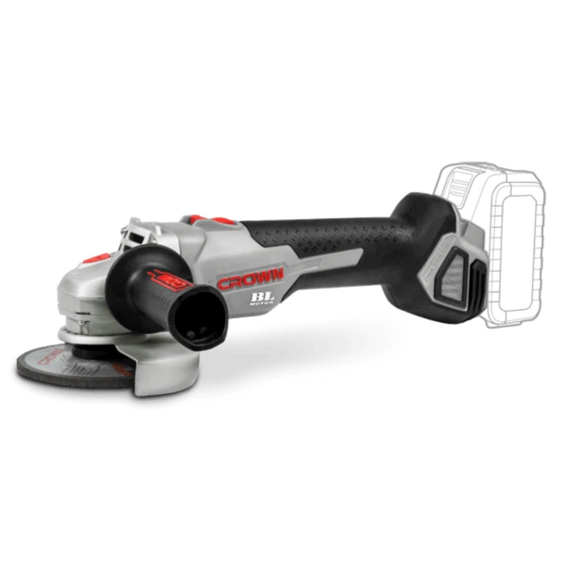 Crown Akülü Avuç Taşlama 20V-Solo 115mm - CT23001-115HX