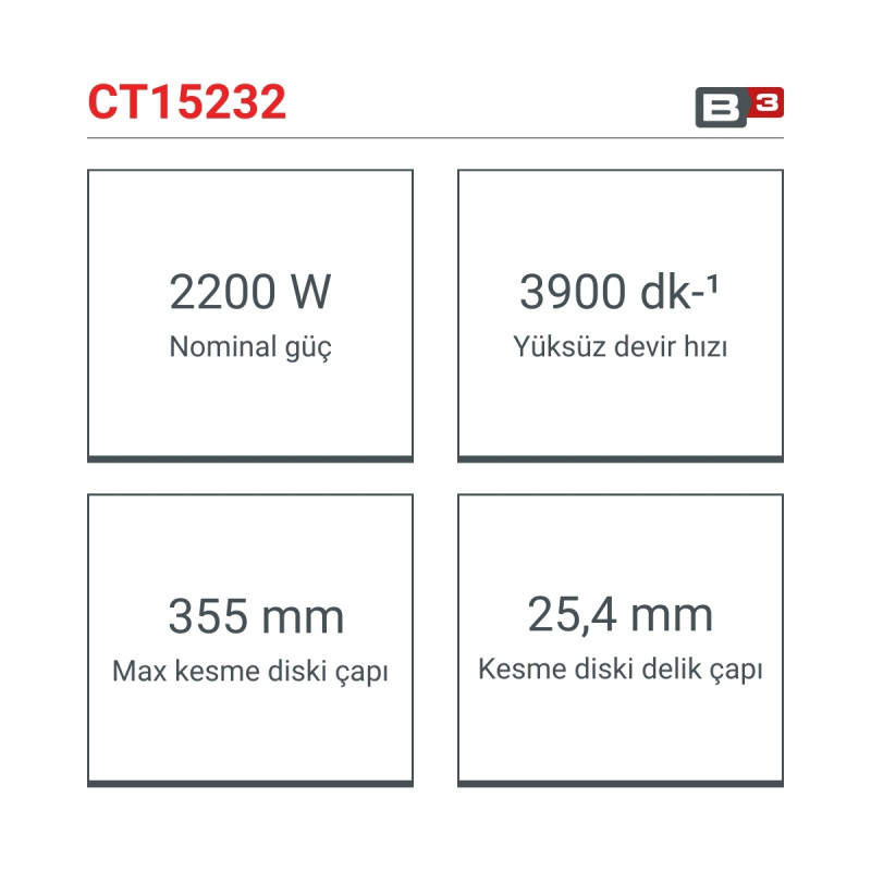 Crown Profil Kesme 2200W - CT15232