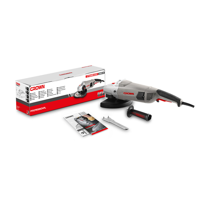 Crown Taşlama 2600W 230mm - CT13489-230