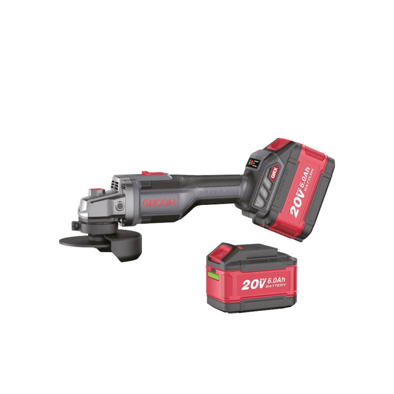 Grogh Akülü Avuç Taşlama 20V-6Ah 125mm GRX2055...